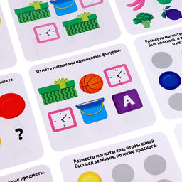 Развивающий набор Магниты, логические задания - Iq-zabiaka фото 3