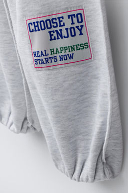 PANTAL?N JOGGER RELAXED RAW EDGE / Gris vigor? - Zara фото 4