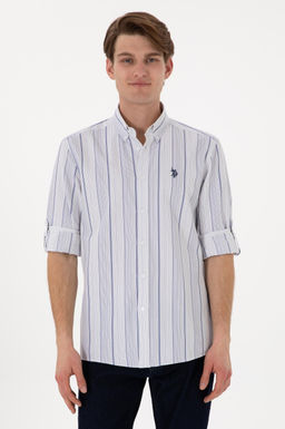 Erkek Lacivert Uzun Kollu G_mlek Sepette S_rpriz _ndirim