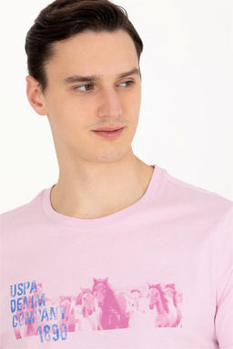 U. S. Polo Assn Мужская футболка с круглым вырезом Магнолия - U.s. polo assn фото 7