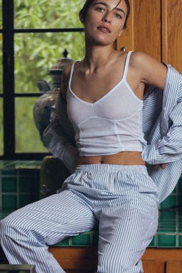 VEST TOP WITH TOPSTITCHING - Zara фото 4