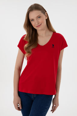 Kad_n K_rm_z_ Basic Ti__rt Sepette S_rpriz _ndirim - U.s. polo assn фото 4