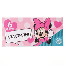Пластилин 6 цветов 90 г Минни, Минни Маус - Disney фото 3