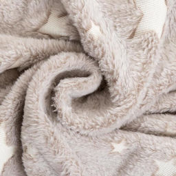 Плед светящийся в темноте Этель Звезды цв.серый 180*200 см,100% п/э, корал-флис, 220 гр/м2  фото 5