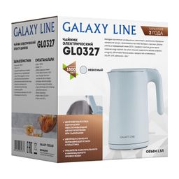 Чайник электрический с двойными стенками GALAXY LINE GL0327/небесный (видео в описании)  фото 7