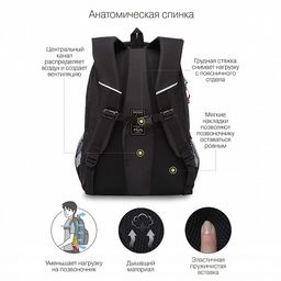 RU-130-4 Рюкзак - Grizzly фото 15