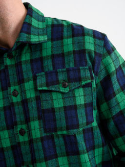 Рубашка сорочка верхняя фланель Оптима