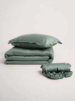 Простыня евро-макси SL Home Tencel, 235280 см, оливковая, тенсель - Sima-land home фото 6