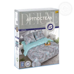 Постельное белье Танго с наволочками 50х70 (поплин DE LUXE) 2 сп. с Евро/Пододеяльник: 1 шт. - 215*175; Простыня: 1 шт. - 215*240; Наволочка: 2 шт. - 50*70; DE LUXE с наволочками 50х70 - Артпостель фото 5