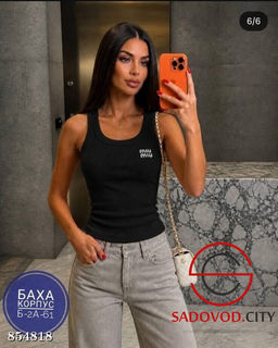 Майка женская однотонная - Fiona фото 5