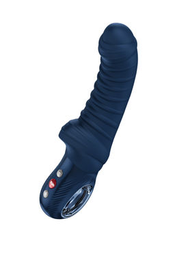 Вибратор Fun Factory TIGER, силикон, ночной синий, 23 см