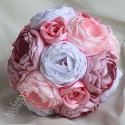 Лента атласная 2 см*25 ярд (SF-1358) ярко-розовый №014 - No name фото 2