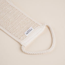 Мочалка - лента массажная SL Home «Ортика», крапива, 60×10 см, бежевая