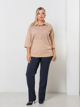 Блузка 1420 песочный