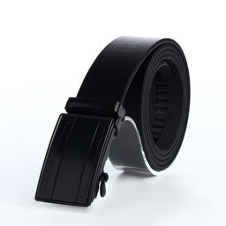 Ремень мужской, 120×3.5 см, пряжка автомат из металла, чёрный
