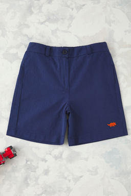 Mint Erkek Cocuk %100 Pamuk Nak?sl? Dokuma Sort & Bermuda TKDSS25SR00017 - Trendyolmilla фото 4