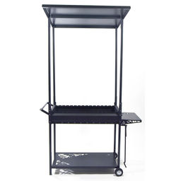 Мангал Хоттабыч с крышей 122 х 72 х 195 см - Simaland фото 4