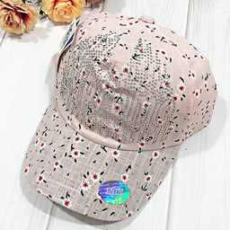 Бейсболка детская цветочки р-р 53-55