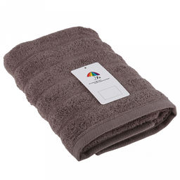 Полотенце махровое "Шелковый путь" 50х90см, хлопок 100%, мокко (Китай)