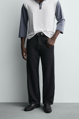 LIGHTWEIGHT LOOSE WIDE-LEG JEANS - Zara фото 2