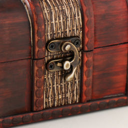 Шкатулка для украшений «Сундук. Абрэмо», дерево, 9×13×9.5 см