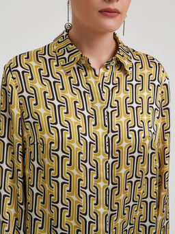 Блузка с принтом