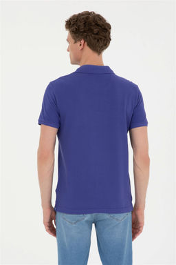 U. S. Polo Assn / Мужская синяя базовая футболка - U.s. polo assn фото 5