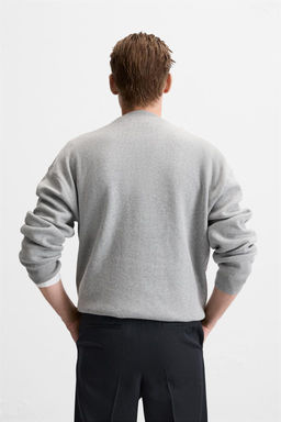 TEXTURED COTTON SWEATER - Zara фото 11