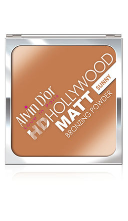 Alvin Dor P-16 Пудра MATT Bronzing тон 02 sunny, Powder Hd Hollywod