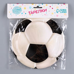 Тарелка бумажная Футбол, набор 6 шт. - Страна карнавалия фото 5