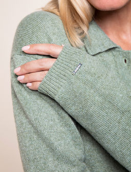 VILATTE / Платье тонкой вязки с шерстью  фото 4