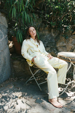 STRIPED PYJAMA TROUSERS - Zara фото 2