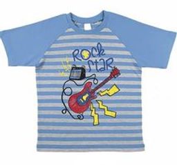 CRB wear/CAK 61405 Футболка для мальчика, голубой/Ex.Cherubino