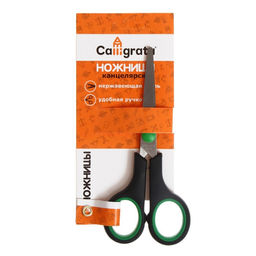 Ножницы 14.0 см (±0.5 см) «Стандарт», пластиковые ручки, европодвес