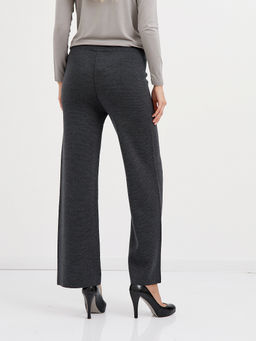 брюки женские клеш в темно-сером цвете - Glenfield фото 9