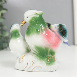 Фигурка керамика Уточки-мандаринки цветные, 11?7?11.5 см