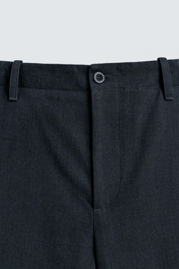LYOCELL-COTTON BALLOON FIT TROUSERS