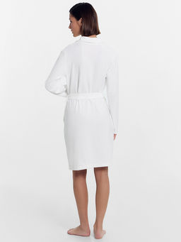 Халат женский в белом цвете - Mark formelle фото 3