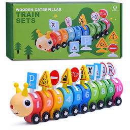 Игра развивающая Умная гусеничка в коробке