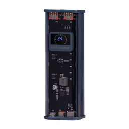 Внешний портативный аккумулятор CRR-29, 20000 мАч, 2USB, 3 А, с дисплеем, быстрая зарядка, серый - Simaland фото 2