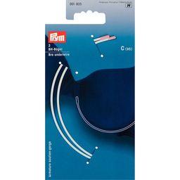 PRYM 991805 косточки (пара) сталь 2 мм 135 мм 2 шт белые, C (95)