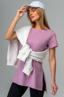 Удлиненная женская футболка с разрезами Happyfox - Happy fox фото 7