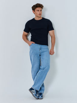 Футболка базовая мужская синяя - Mark formelle фото 2