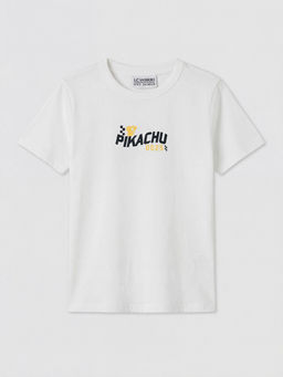 Pikachu Bask?l? Erkek ?ocuk Ti??rt