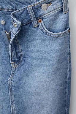 DENIM MIDI SKIRT - Zara фото 5