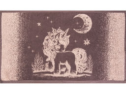 Полотенце махровое 6с104.411ж1 Волшебная ночь(т.с.мальв1) 67х40см