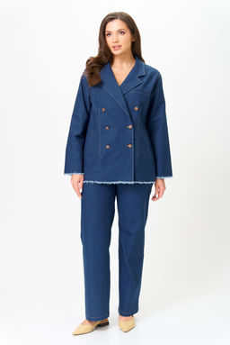 Костюм Svetlana Style 3016 синий джинс