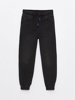 Beli Lastikli Erkek ?ocuk Jogger Jean Pantolon