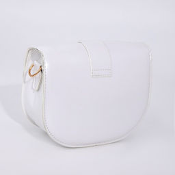 Сумка-мессенджер на магните, цвет белый - Simaland фото 2