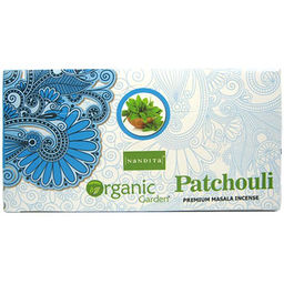 Прямоуг. благовония Organic Patchouli ПАЧУЛИ 15 гр. блок 12 шт.
